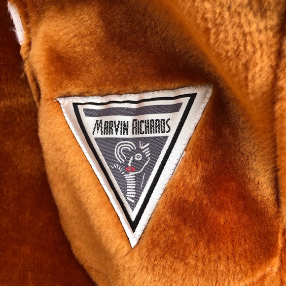 MARVIN RICHARDS RUST-ORANGE COAT - Picture 7 of 7